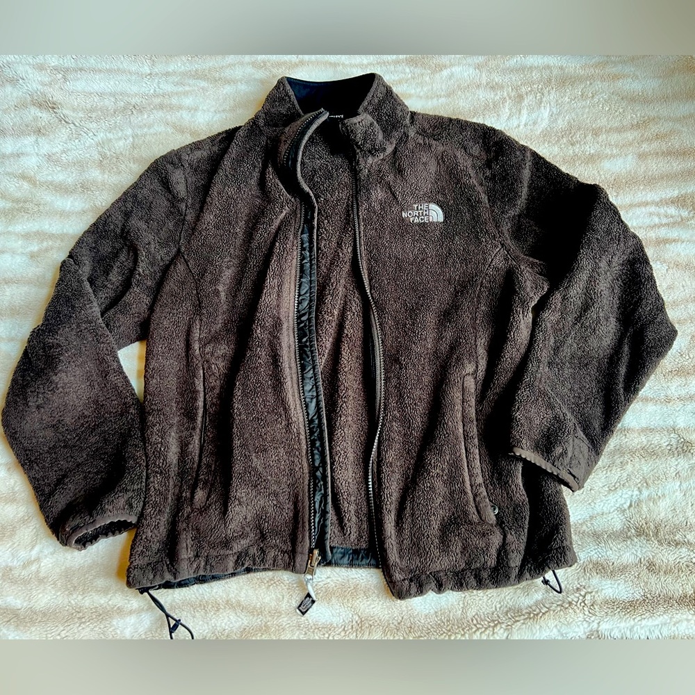 Women’s Fuzzy North Face Jacket